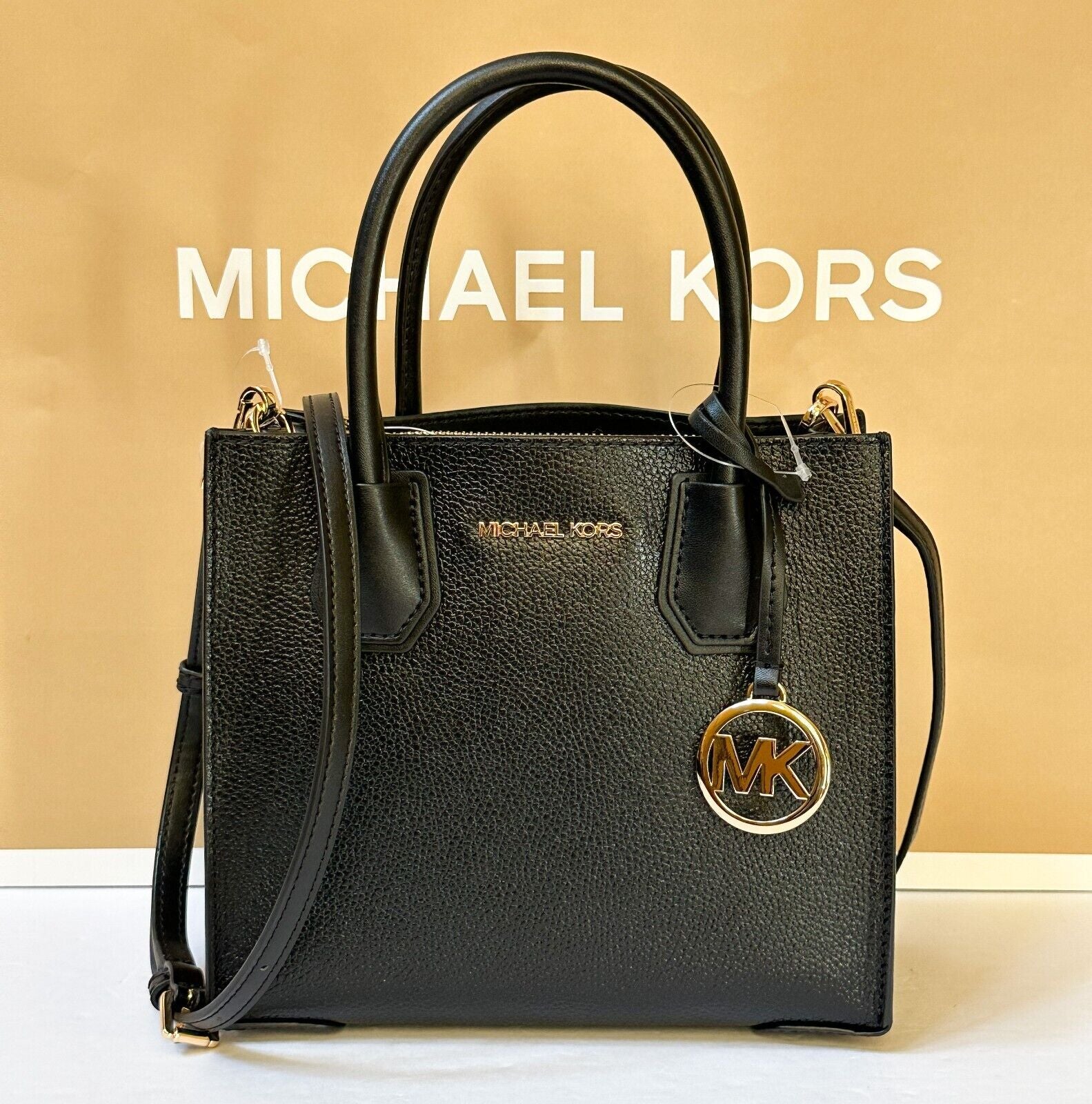 Michael Kors MERCER Medium Satchel Shoulder Messenger Crossbody Bag